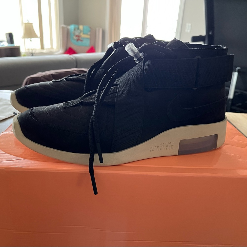 Fear of God Black and Cream Men's Shoes